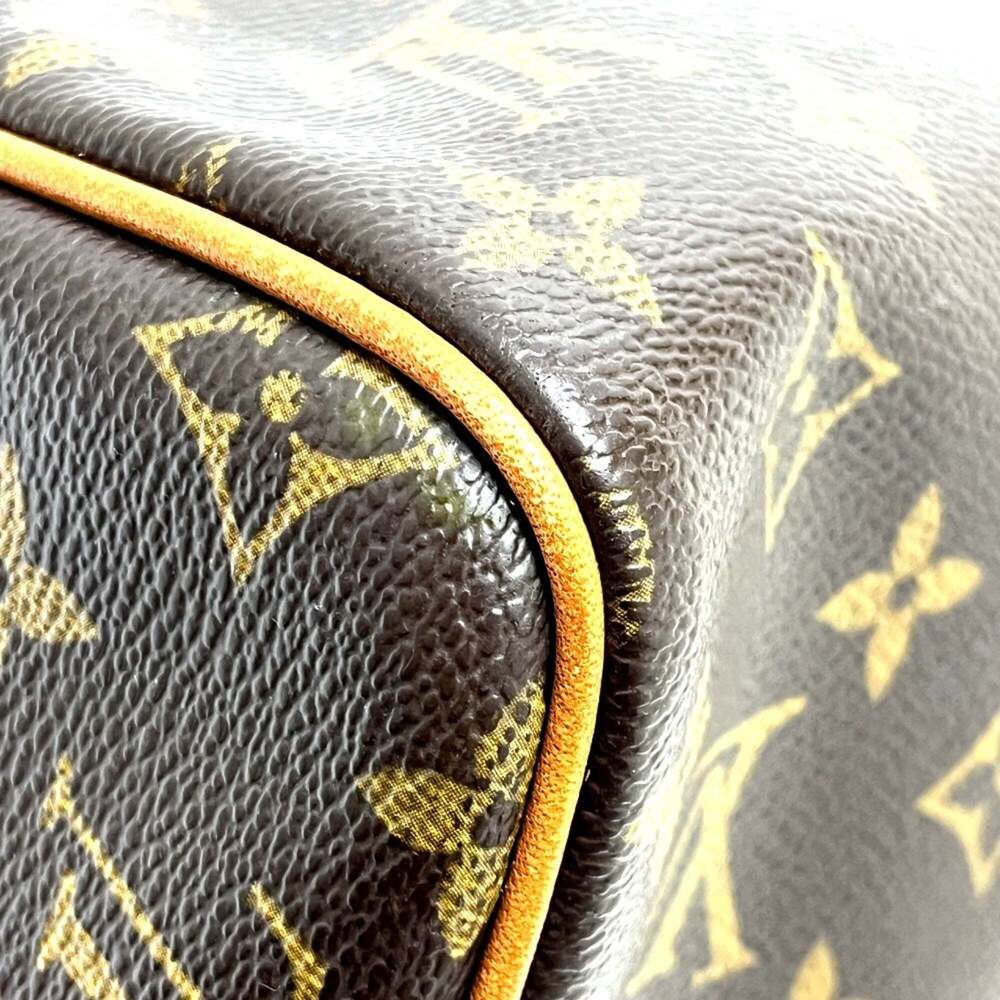 LOUIS VUITTON Authentic Brown Monogram Canvas Speedy 30 Boston Bag - Picture 8 of 16